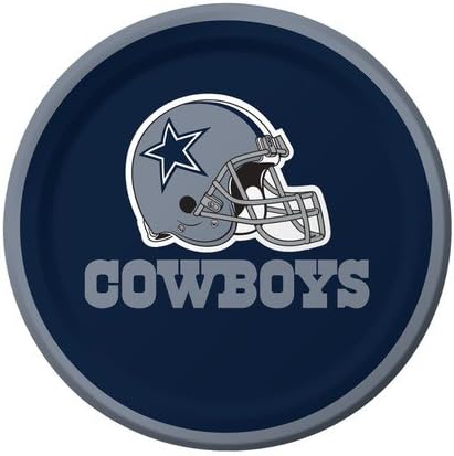 Creative Converting 419509 Dallas Cowboys 7 in. Lunch Plates - Case of 96