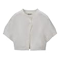 Toddler Girls' Cherokee&reg; Short-Sleeve Sweater - Cream