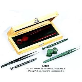 Diamond Gemologist inspection tool kit by 