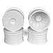 Speedline Buggy Wheels-Assoc B6-B64&TLR22/Rear/White/4pcs SB4ARW