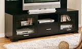 Media Stand by Homelegance - Black Finish (8030-T)