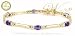 WILLOW XPRESS: *MICHELLE GOLD VERMEIL CZ BRACELET*