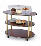 Geneva 36303 Oval Dome Display Cart