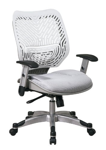 Manager's Chair with Self-Adjusting Back - Ice/ Shadow