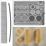 Edelbrock Dress-Up Kit Big Block Chevy Valve Covers & Dual Air Cleaners (Photo Etched & Resin) 1-24- 1-25 Model Car Garage