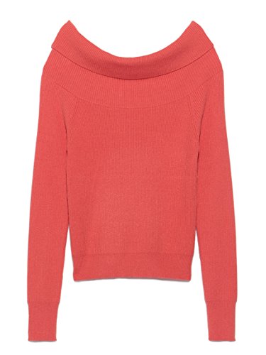 (リリーブラウン)Lily Brown オフショルニットプルオーバー