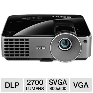 BenQ MS502 2700L SmartEco SVGA 3D Ready DLP Projector