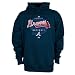 Atlanta Braves Youth -Authentic Collection- Momentum Hooded Sweatshirt - Small (8)