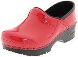 IMAGE OF Sanita Gitte Patent Clog (Toddler/Little Kid/Big Kid),Red,32 EU(2.5 M US Little Kid)