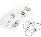 PLATA 防水 の 予備 用に！各サイズ揃った Oリング オーリング 0.6mm幅 セット 12mm ～ 37mm まで26種 各5本ずつ