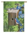 Bluebird House Regular Flag