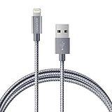 Omaker リバーシブルlightningケーブル Apple MFI認証済み(裏表なし両面挿し/ナイロン編み高耐久性/高速充電とデータ伝送可)ライトニングケーブル(リルバー)1m LAT100