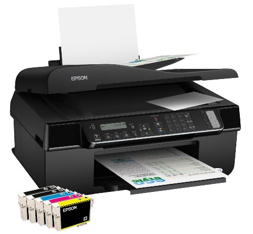 Epson Stylus BX320FW WiFi-Multifunktionsgerät (4 in 1, Drucker, Scanner, Kopierer, Fax)