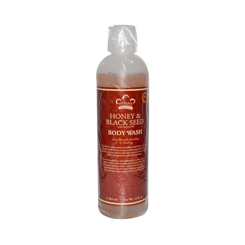 Nubian Heritage Body Wash Honey and Black Seed -- 13 fl oz