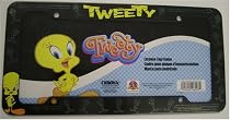 Tweety Bird Glitter Car Truck SUV License Plate Frame