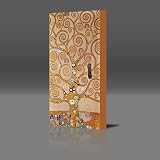 GUSTAV KLIMT Frieze II The Tree Of Life, 77 x 31 Chunky Gallery Framed Canvas Art Print Ready To Hang NEW