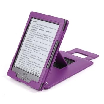 DURAGADGET Housse Etui Violet en Cuir Véritable pour Kindle 4 : liseuse sans fil, Wi-Fi intégré, écran 6 pouces (15cm), affichage encre électronique E-Ink (dernière / nouvelle génération, septembre 2011) DURAGADGET Housse Etui Violet en Cuir Véritable pour Kindle 4 : liseuse sans fil, Wi-Fi intégré, écran 6 pouces (15cm), affichage encre électronique E-Ink (dernière / nouvelle génération, septembre 2011)