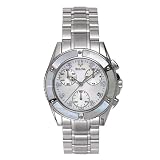 Bulova Women's Diamond Dial Chronograph Watch #96P25