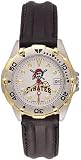 Pittsburgh Pirates MLB All Star Watch with Leather Band - Women's