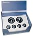 Stainless Steel Gauges - Boxed Sets - Chesapeake Ss Blk 6 Gauge Set Image