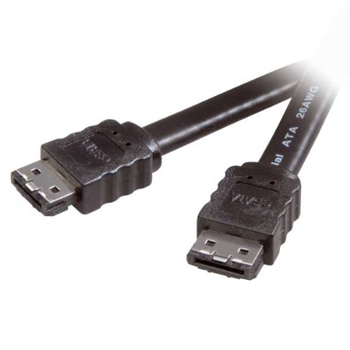 Vivanco Externes Seriell ATA II Anschlusskabel 7-polig eSATA Stecker 0.9 m Preisvergleich