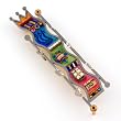 God Is King Mezuzah