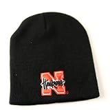 Nebraska Cornhuskers Classic Knit Beanie (Black, One Size Fits Most)