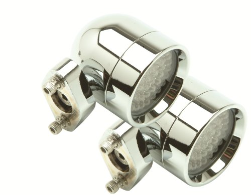 Lazer StarAmber LED Diamond Mount Chrome LSK4801A-D Shorty