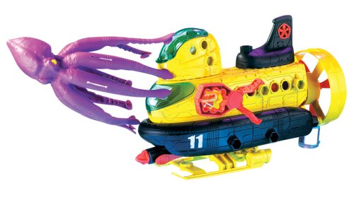 imaginext boat with squid