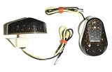 Motorcycle 02-08 Kawasaki LED Flushmount Turn Signals Smoke Flush Mount Indicators Signals Fits ZX9R NINJA ZX7R ZX10R ZX12R ZX6R 636 Motorcycle 02-08 Kawasaki LED Flushmount Turn Signals Smoke Flush Mount Indicators Signals Fits ZX9R NINJA ZX7R ZX10R ZX12R ZX6R 636