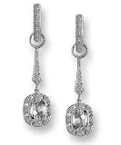 Long Cushion Diamond Pave Charms