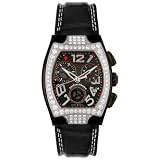 Mens TechnoSquare Magnum Chronograph Black Alligator by TechnoMarine