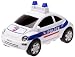 Smoby - 3353145 - Véhicule Miniature - Voiture Police - Sons et Lumière - 14 cm - New Beetle