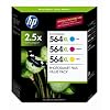 HP 564XL High Capacity XL Cartridges Combo Pack (1 Cyan, 1 Magenta, 1 Yellow)