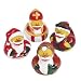 12 Vintage St. Nick Santa Christmas Santa Rubber Ducks