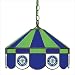 Imperial Seattle Mariners Licensed 16-Inch Diameter Stained Glass Pub Light