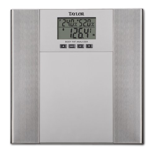 Biggest Loser 5568BL Body Fat-Body Water Scale, Silver and Stainless Steel