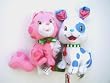 Strawberry Shortcake Custard Cat and Pupcake Dog Small Plush Doll Stuffed Toy, Great gift idea.
