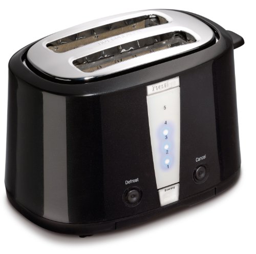 Prestige - 2 Scheiben Toaster in Schwarz - 51048 