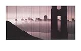 San Francisco by Martha Ley Art Print Poster Size: 28 x 17.75 