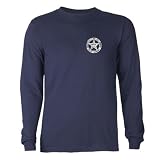 Texas Ranger Badge Badge Long Sleeve Dark T-Shirt by CafePress