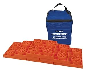 Tri-Lynx 00015 Lynx Leveler for RV Leveling Block with Nylon Storage Case, (Pack of 10)