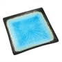 Caldo-Freddo CFS183-1 Kon-Tiki Collection 8.5 Inch Appetizer Plates - Set of 4 - Turquoise