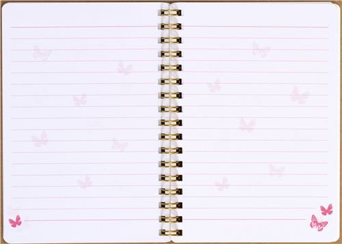 Imagen 3 de Cuaderno de Anillas de Flores con espejito de mano y flores