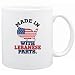 New  Made In U.S.A. , ... With Lebanese Parts  Lebanon Mug Country
