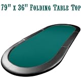 Texas Hold'em Poker Padded Table Top 79 x 36