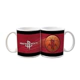 NBA Houston Rockets 2 Pack 11oz White SportsBall Mug