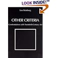 Other Criteria: Confrontations with Twentieth-Century Art