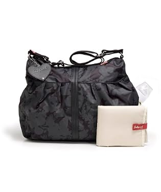 Babymel Amanda Jungle Floral Changing Bag - Black