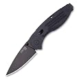 SOG Specialty Knives & Tools AE-02 Aegis Knife, Black TiNi